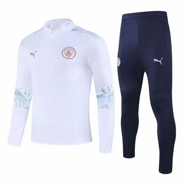 Chandal Manchester City 2020-2021 Blanco Azul